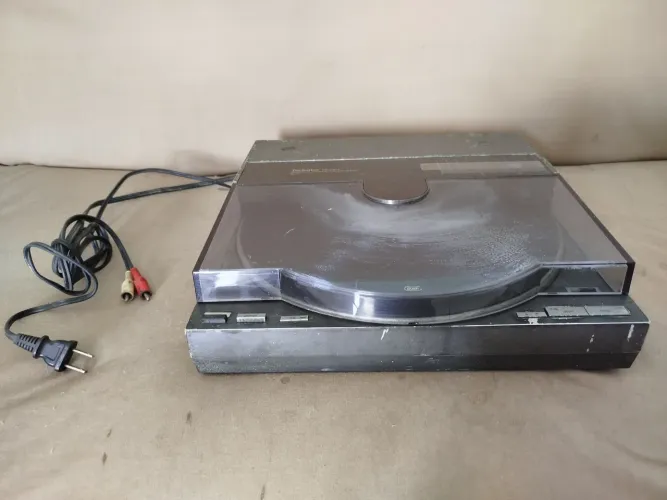 Toca-discos Technics SL-7 quartzo rastreamento linear Hardoff