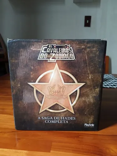 Box DVD's Os Cavaleiros do Zodíaco A Saga de Hades Completa