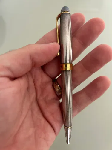 Caneta Aurora 88 em prata maciça (925)