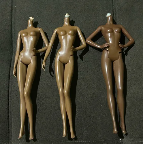 Lote corpos negros model muse Barbie usados