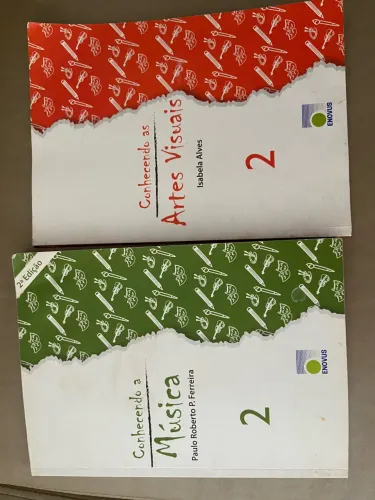 Kit libro artes e livro música