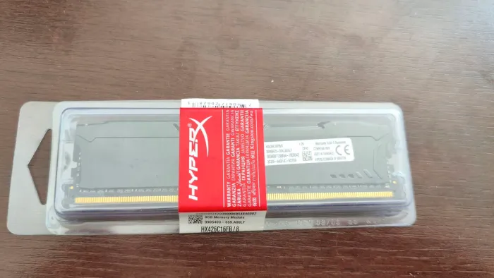 Memória ram hyperX 8gb 2666mhz