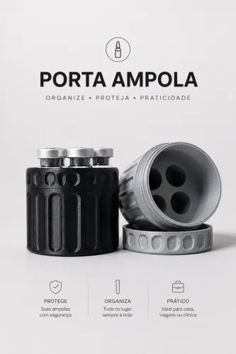 Porta ampolas organizador 