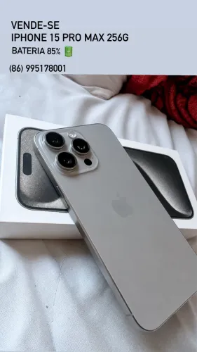 IPHONE 15 PRO MAX- pra vender logo