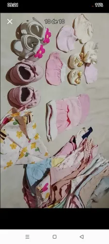 Lote de menina bebê