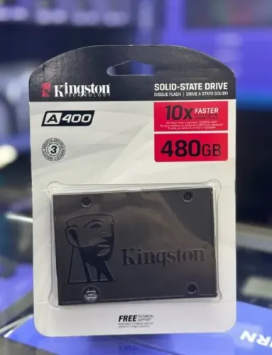SSD Kingston 480Gb Sata A400 Lacrado Original Entrega Grátis DF