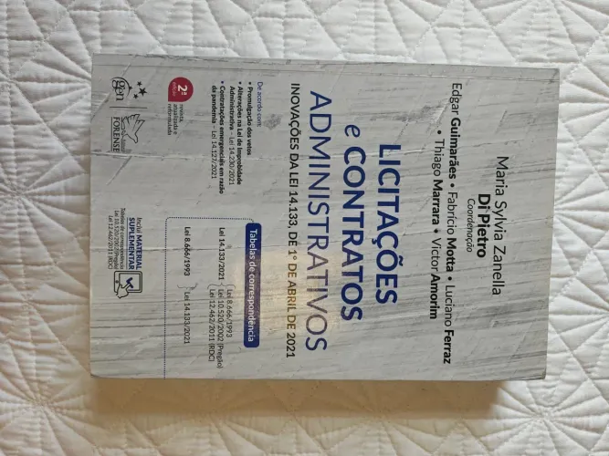 Livro Licitações e Contratos Administrativos - Di Pietro - 2ª Ed