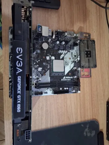 Kit upgrade r 5 2600, asrock b450 8gb ddr4 3200 gtx 1060 6g evga 