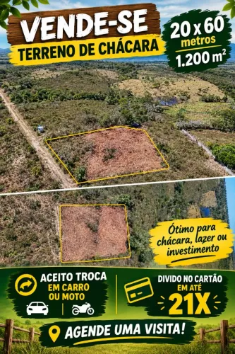 TERRENO DE CHÁCARA