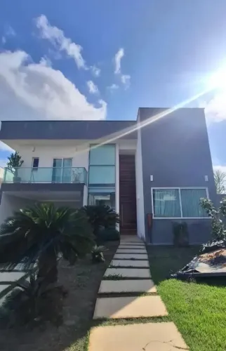 ALUGO CASA MOBILIADO CONDOMÍNIO ALPLHAVILE | 04 SUÍTES