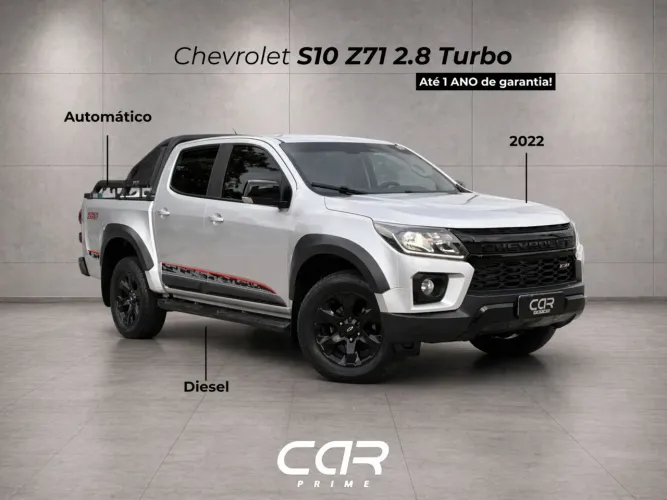 Chevrolet S10 Pick-up Z71 2.8 TDI 4X4 CD Dies. AUT 2022
