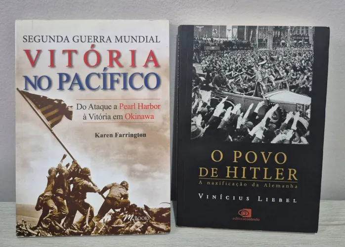 Livros de história por 35 reais