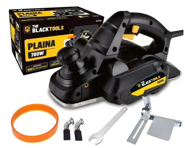 Plaina Elétrica Profissional Manual 780w 82mm
