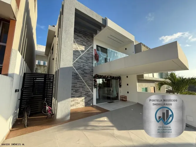 Casa em Condomínio para Venda em Maceió, Serraria, 3 dormitórios, 3 suítes, 4 banheiros, 4