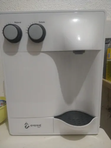 Filtro purificador de água Everest, branco e slim 1,8l