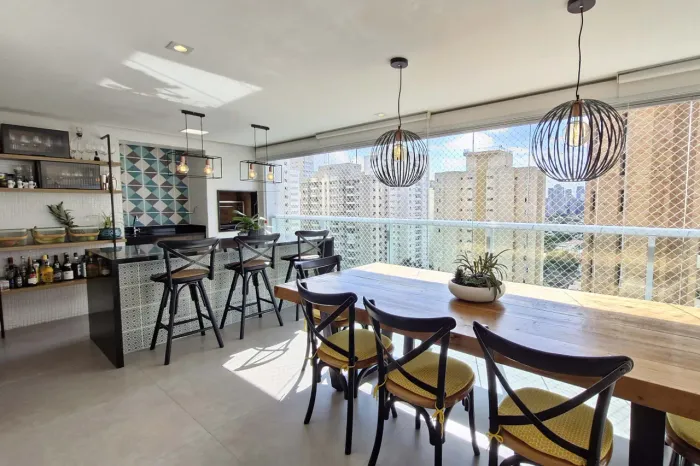 Apartamento para venda em Brooklin com 3 quartos, sendo 3 suítes, 164m²