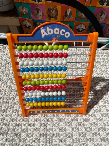 Ábaco para cálculos matemáticos