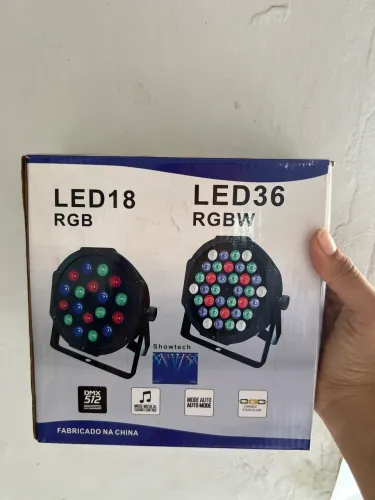 Jogo de luz 18 led 