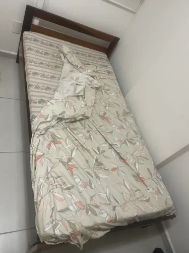 Cama solteiro + Colchão 