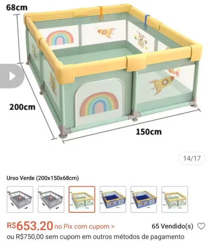 Cercado de bebê 
