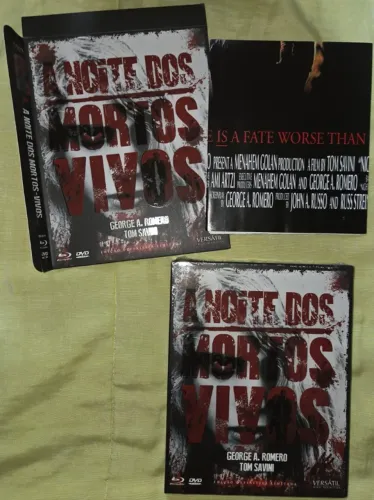 Blu ray A Noite dos Mortos Vivos Versátil LACRADO