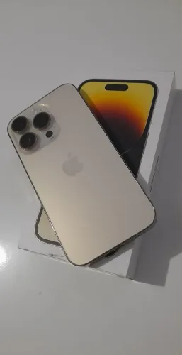 iPhone 14 Pro 128GB Dourado - Impecável!
