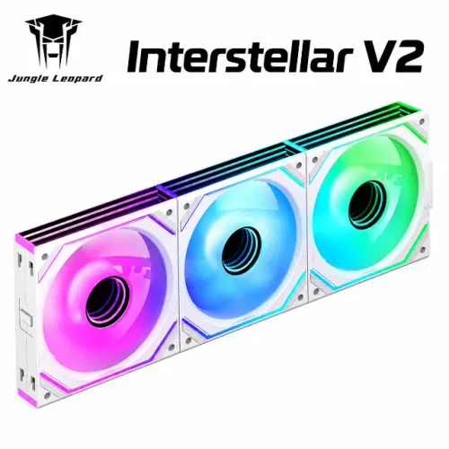 (NOVO)Kit Unifan Interstellar V2 Jungle Leopard - Branco NORMAL