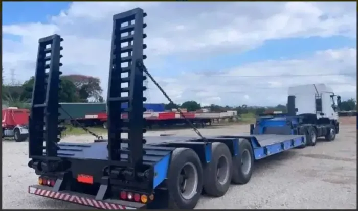 Locação - Carreta Prancha Com Rampa