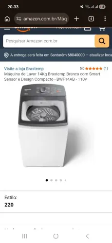 Máquina de lavar semi novo. Funciona perfeitamente.  