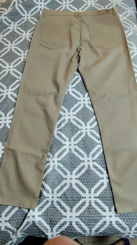 Calça Bege Vizzy Jeans Tamanho 48