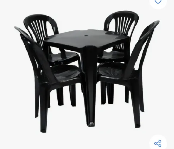 Jogo de mesa de plástico