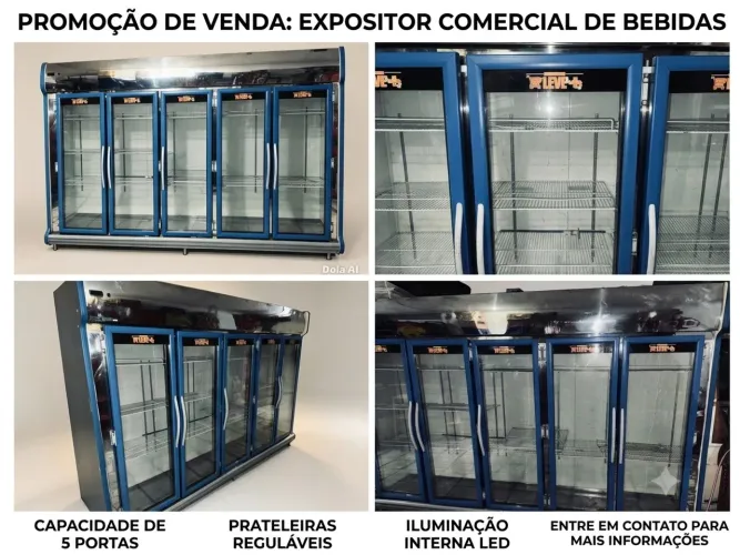Freezer expositor de bebidas