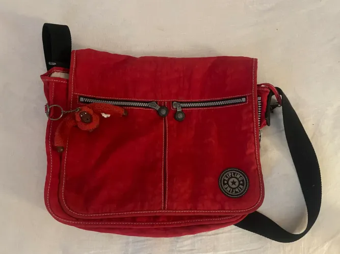 Bolsa Kipling Vermelha Original