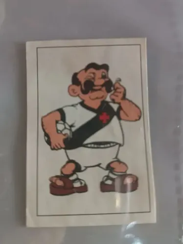 Figurinha Vasco mascote 1987