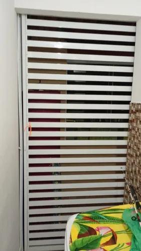 Portão de alumínio