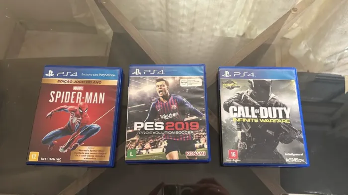 Jogos de ps4 ( valores na discrição) 
