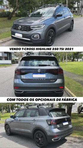Volkswagen T-Cross Highline 1.4 TSI Flex 16V 5P AUT 2021