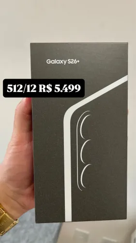 Samsung Galaxy S26 plus 512gb novo