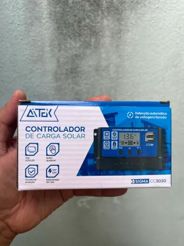 Controladora de cargas solar