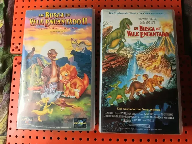 Vhs's em busca do vale encantado 1 & 2 original