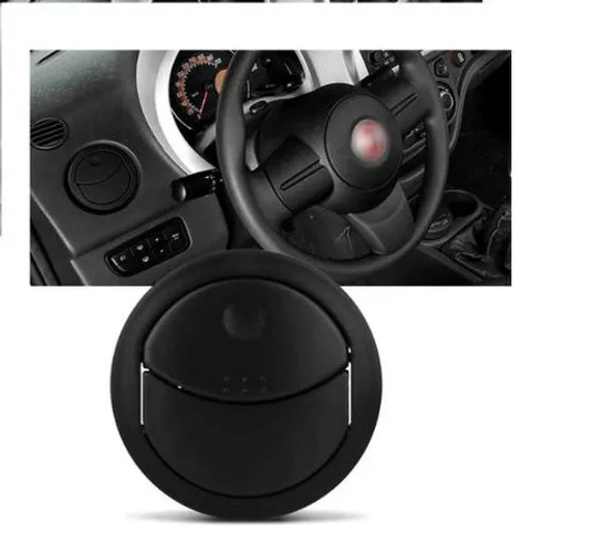 Difusor de Ar Lateral Painel Fiat Novo Uno Fiorino 10 a 17 Preto aoyjk wtyfj