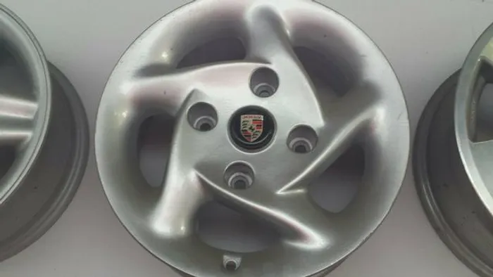 Roda aro 14 Porsche 914 Prata Fusca 4X130 Volkswagen Jogo