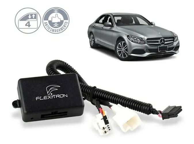 Modulo Vidro Mercedes C180 C200 2017 2018 2019 ( Plug & Play )