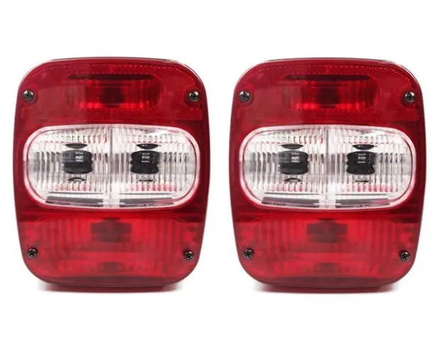 Par lanterna traseira Marmitão Caminhão Vw Ford c/ Vigia PL04822207