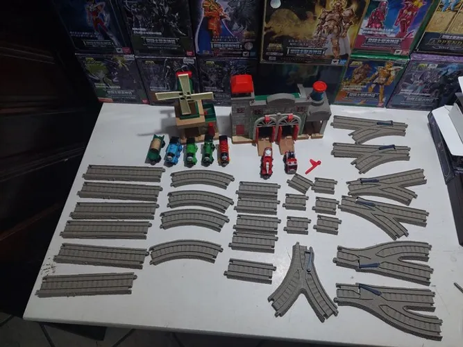 Kit Thomas e seus amigos Trackmaster e 