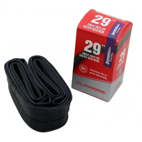 Câmara De Ar Bicicleta MTB Chaoyang Aro 29 x 1.90/2.25 Válvula Presta 48mm Bico Fino 7027