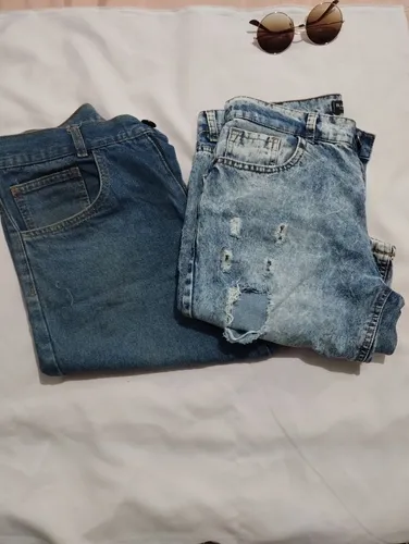 Bermuda jeans masculina