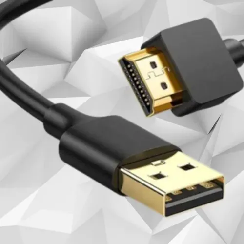Cabo HDMI macho para USB macho 1.8 metros