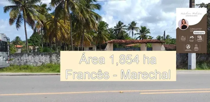 Oportunidade! Vendo Sítio/Área em Marechal 1,854 Hectares- Beira de Pista