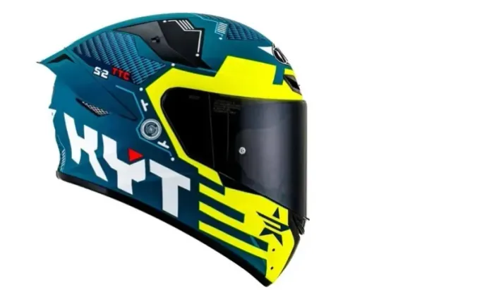 Capacete KYT TT Course Fuselage - Amarelo